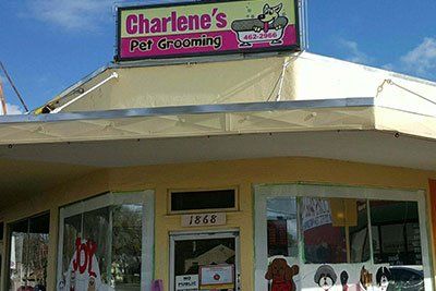 Charlene's Quality Pet Grooming storefront in Stockton